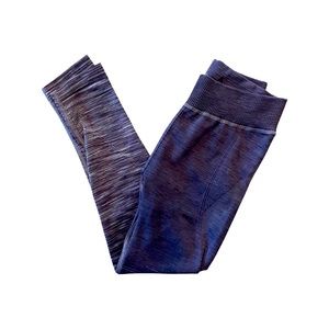 Girls all in motion Leggings, Size Medium, Purple/Ombré